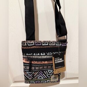 Dakine Multicolor Geometric Crossbody Bag